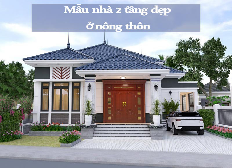 Top 11+ Mẫu Nhà 2 Tầng Đẹp Ở Nông Thôn | Miễn phí 5+Bản Vẽ Thiết Kế