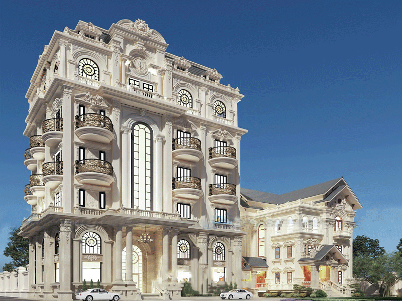 Biệt thự 5 tầng hiện đại đẹp ngỡ ngàng như ở trời Tây tại Nha Trang
