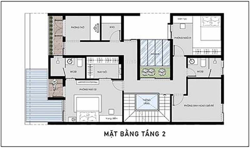 Ban Ve Cong Nang Nha 2 Tang 7x12m Co Gara Tang 2