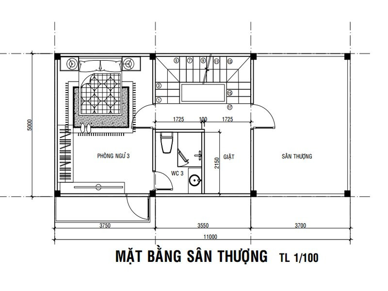 Ban Ve Nha 1 Tang Co San Thuong Mat Bang San Thuong